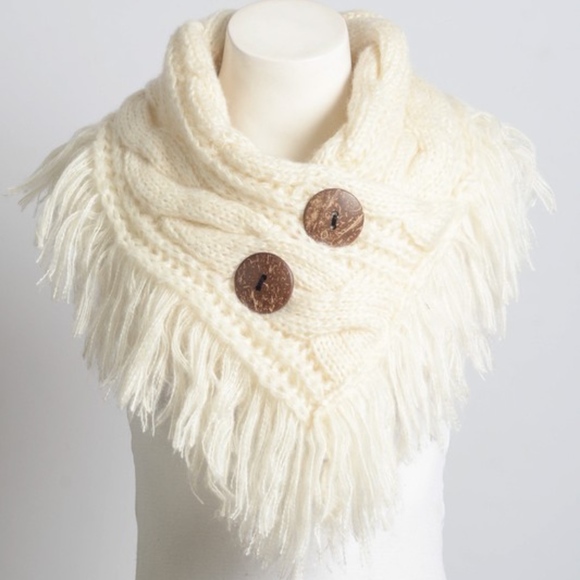 Hello Fall Scarf - IVORY - Picture 2 of 2